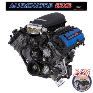 Ford Mustang Crate Engine - Ford Racing - 5.2L Aluminator XS, Naturally Aspirated, Cross-Plane Crankshaft - `15-`17 Ford Mustang Crate Engine - Ford Racing - 5.2L Aluminator XS, Naturally Aspirated, Cross-Plane Crankshaft - `15-`17